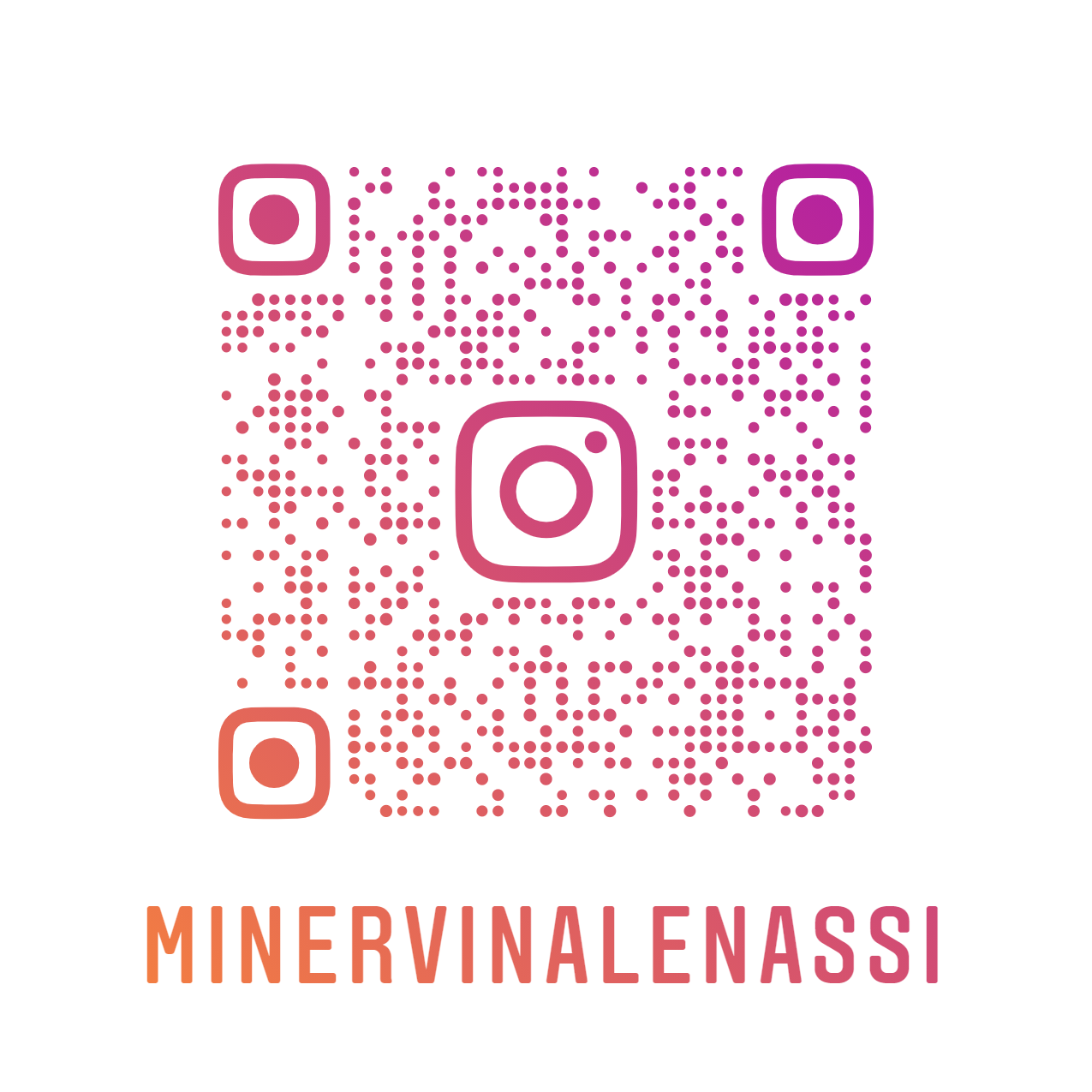 logo nametag Minervina Lenassi Instagram